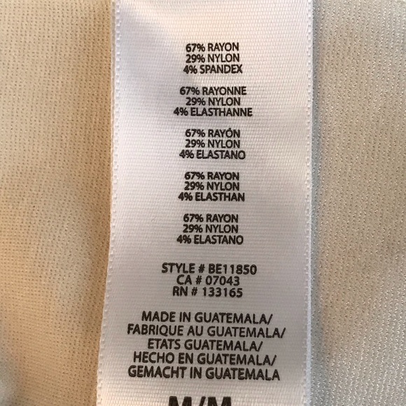 NWT Anthropologie Everleigh Rama Peplum Top Ivory Women’s Size Medium - Picture 6 of 7